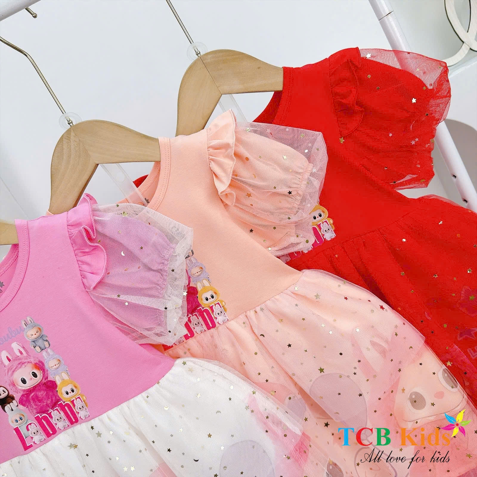 Đầm váy công chúa cho bé gái chơi dự tiệc lễ tết noel giáng sinh năm mới từ 10-40kg