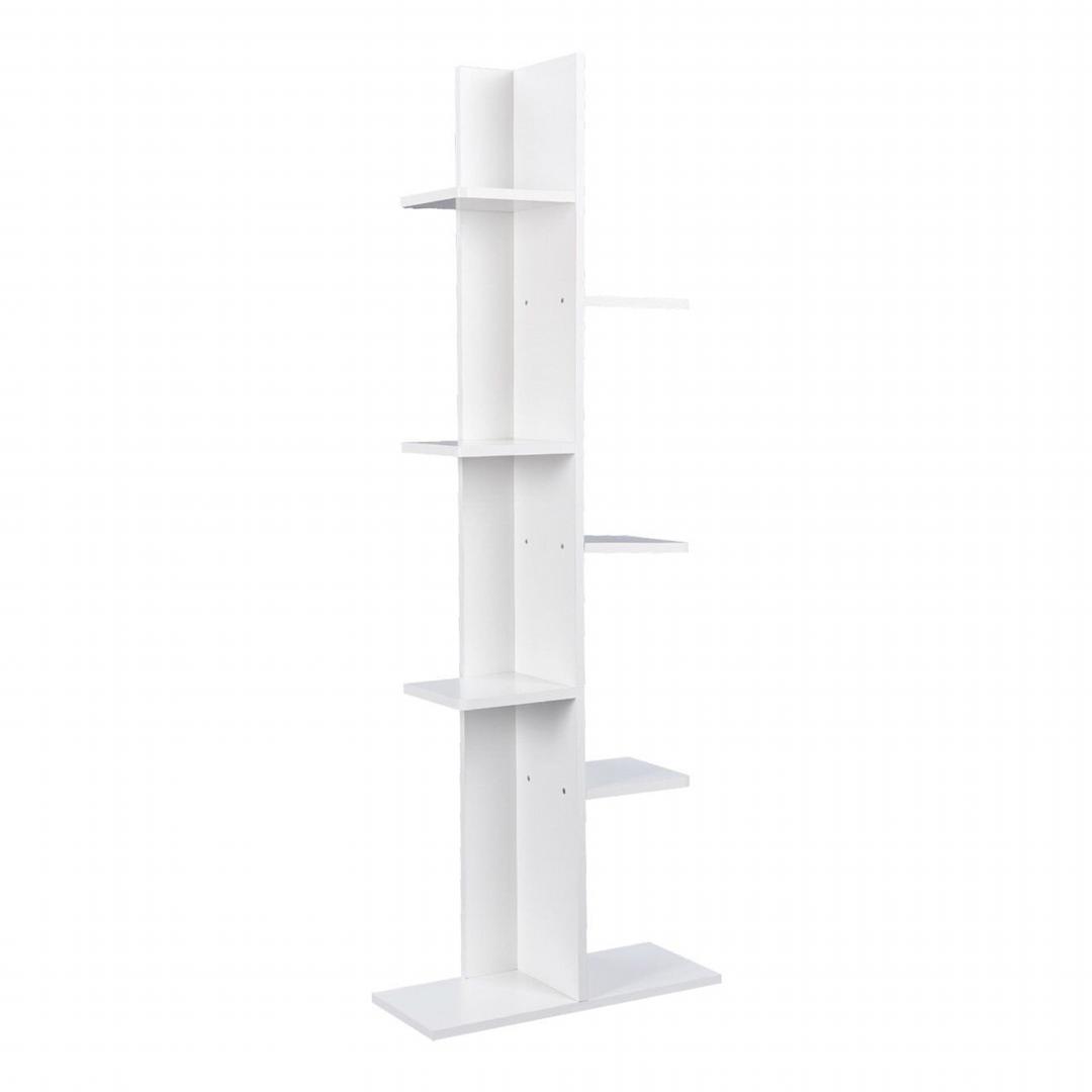 Kệ sách gỗ hiện đại SMLIFE Bing  | Gỗ MDF dày 17mm chống ẩm | D60xR23xC160cm - Màu