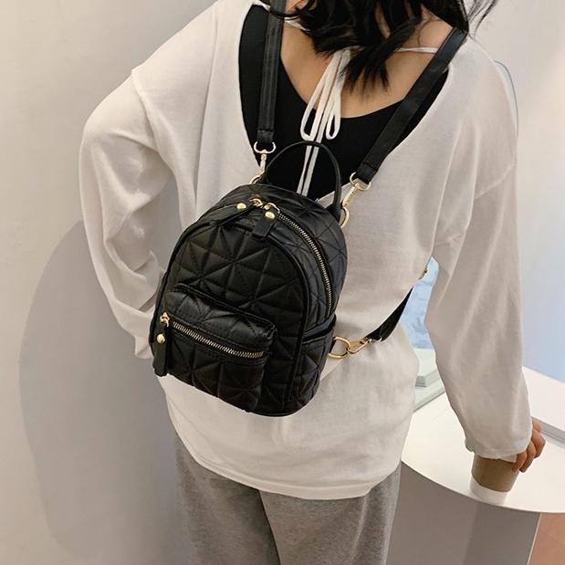 Balo Thời Trang Nữ Túi Mini Da Đẹp Đi Học Đi Chơi Nhỏ Gọn Hàn Quốc Giá Sỉ BL010