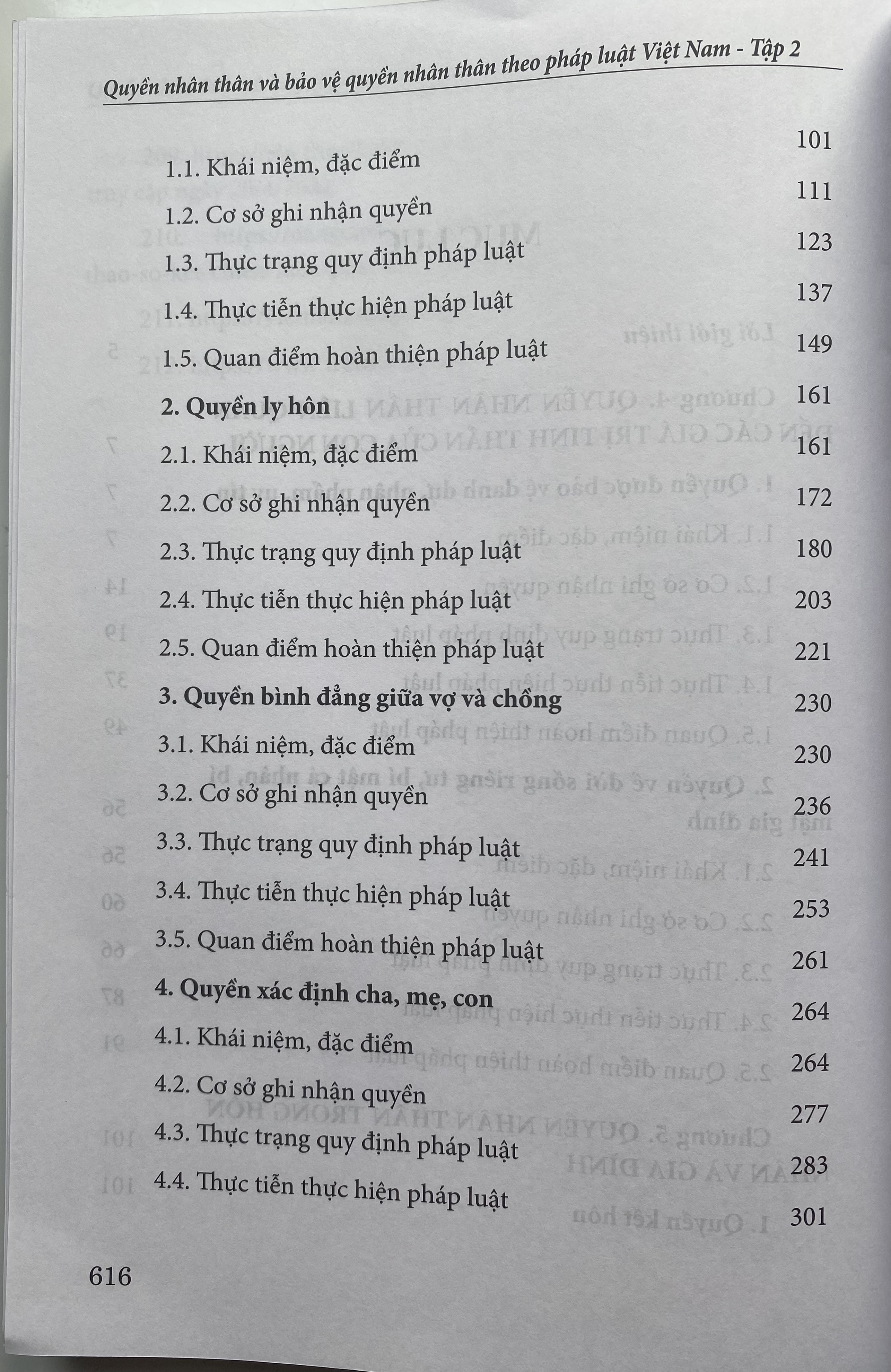 Quyền nhân thân và bảo vệ quyền nhân thân theo pháp luật Việt Nam -Tập 2