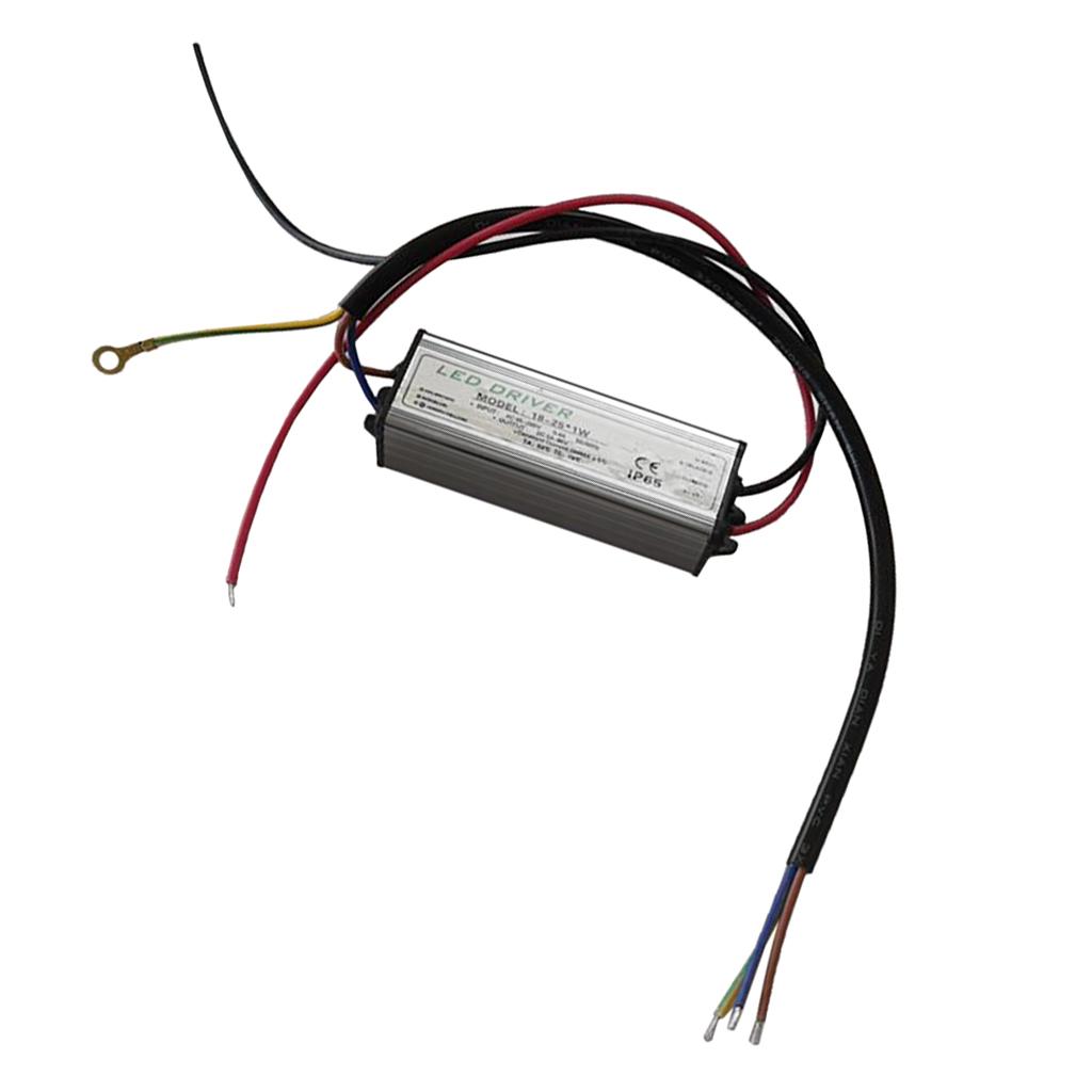 8-25 String 24W Downlight LED Power Supply Light Drive Constant Pressure Switch DRIVER Power Supply Outdoor LED Transformer, IP67 Waterproof