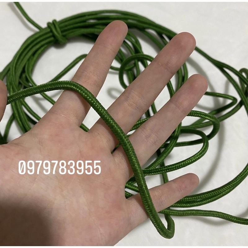 1m Dù Tròn Xanh - Buộc Hàng - Buộc Võng - Buộc Cờ - Dây Phơi Quần Áo ...