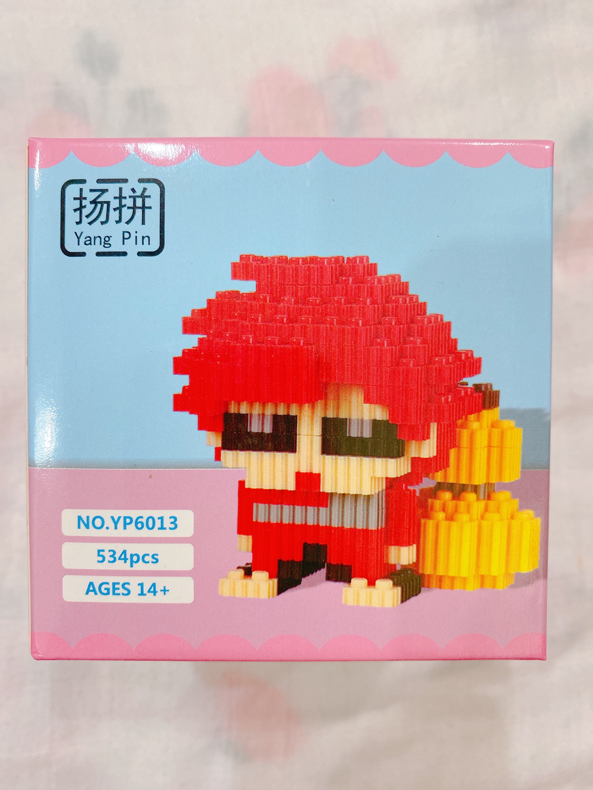 Đồ chơi Lego nano 3D mô hình lắp ghép đồ chơi xếp hình thỏ, gấu dễ thương, logo sáng tạo trẻ em, quà tặng sinh nhật bạn trai gái