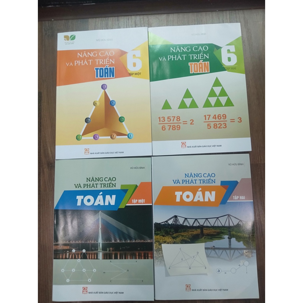 Sách - Combo Nâng cao và phát triển Toán 6 - 7