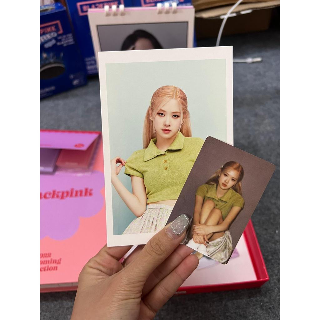 Photocard BLACKPINK Welcoming Collection 2022 (Thẻ bo góc BLACKPINK chào năm 2022)