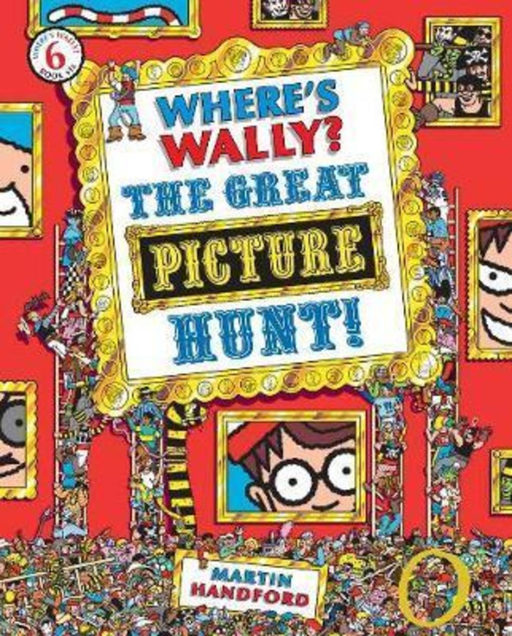 Sách - Where's Wally? The Great Picture Hunt by Martin Handford (UK edition, paperback)