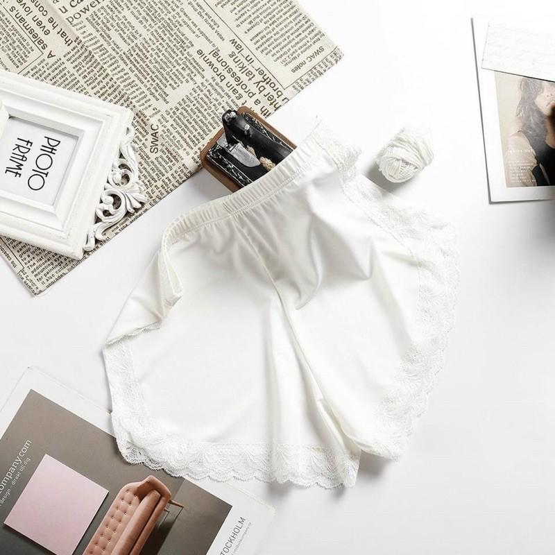 Quần đùi cotton mặc trong váy