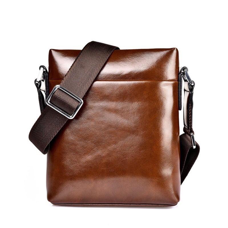 Túi đeo chéo nam da bò POLO cao cấp T66 KT 19x22x4cm - DH STORE
