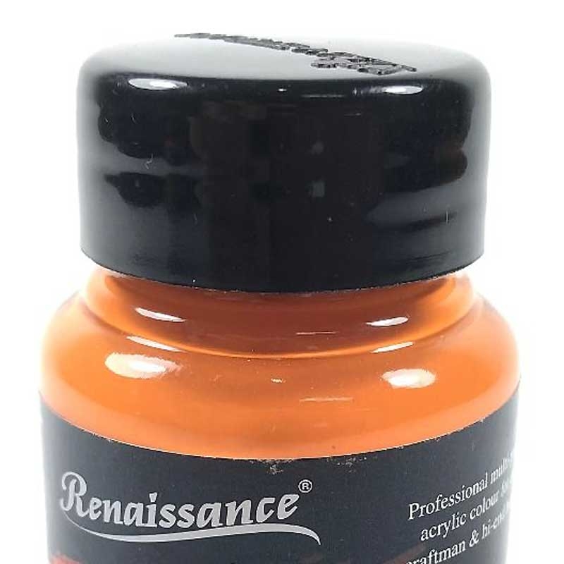 Màu Vẽ Acrylic Renaissance 20 ml #105 - Cadmium Orange