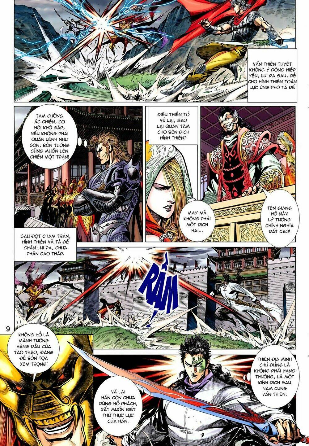 thần binh vấn thiên chapter 6 8