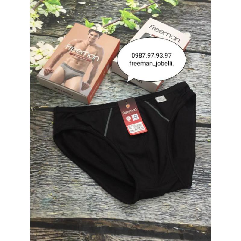 Quần lót Freeman lưng nhỏ 6005thun lạnh 84% nylon -16% spandex