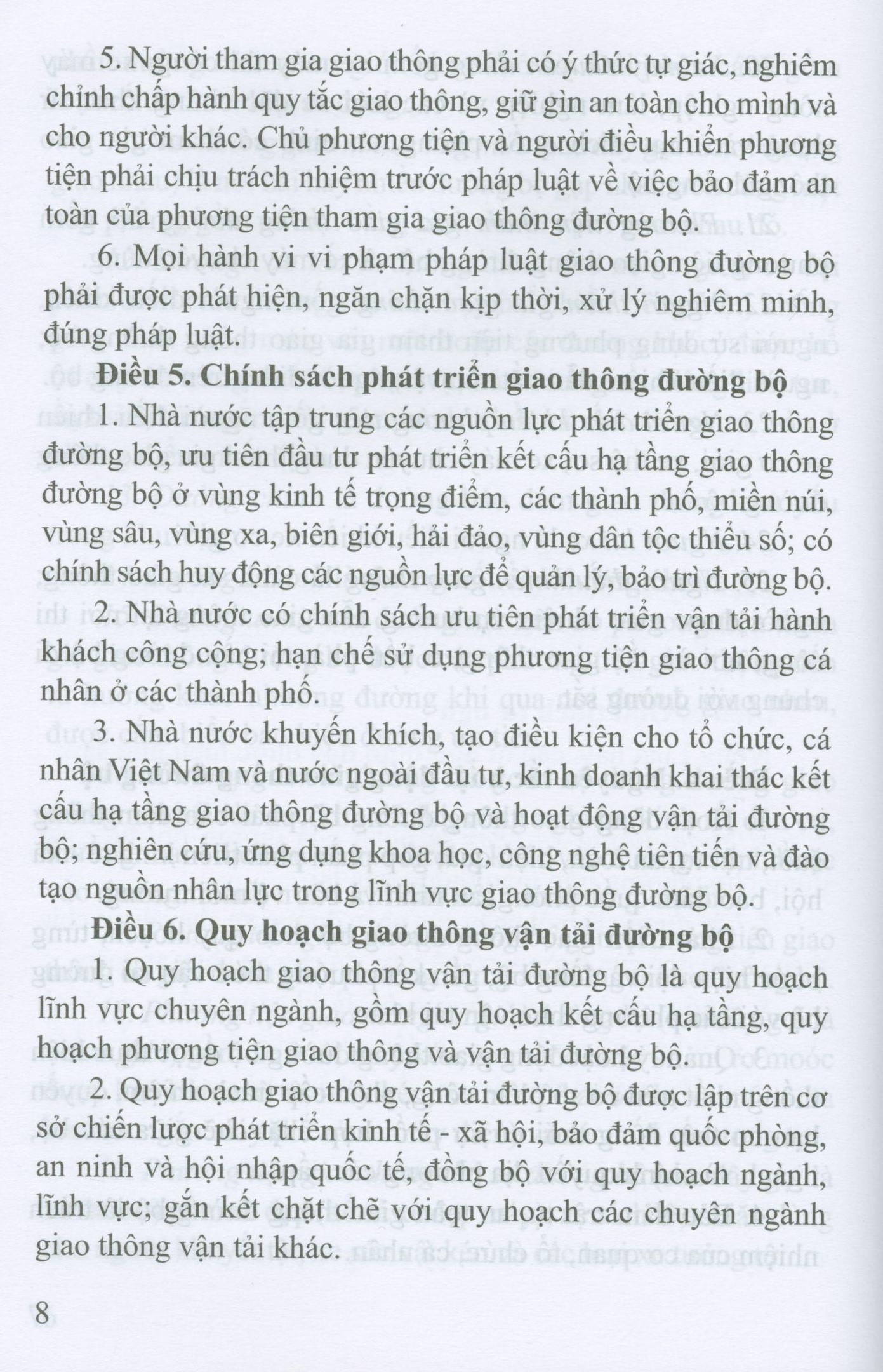 Tài Liệu Học Tập Luật Giao Thông Đường Bộ Dùng Cho Đào Tạo, Sát Hạch, Cấp Giấy Phép Lái Xe Cơ Giới Đường Bộ