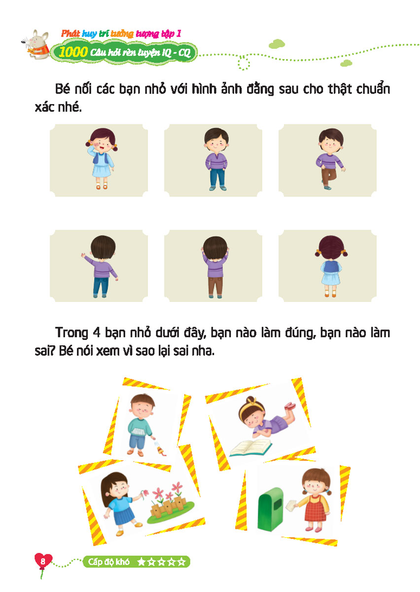 1000 Câu Hỏi Rèn Luyện IQ - CQ - Phát Huy Trí Tưởng Tượng - Tập 1 _MT