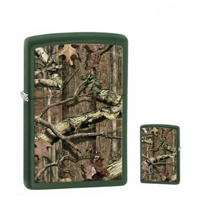 Bật Lửa Zippo Mossy Oak Green Matte Break Up Infinity Chính Hãng Usa