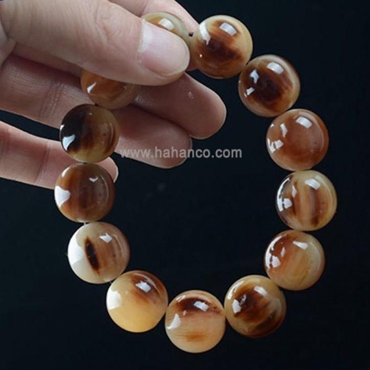 Vòng Tay sừng may mắn Sức Khỏe Bình An - Tài Lộc