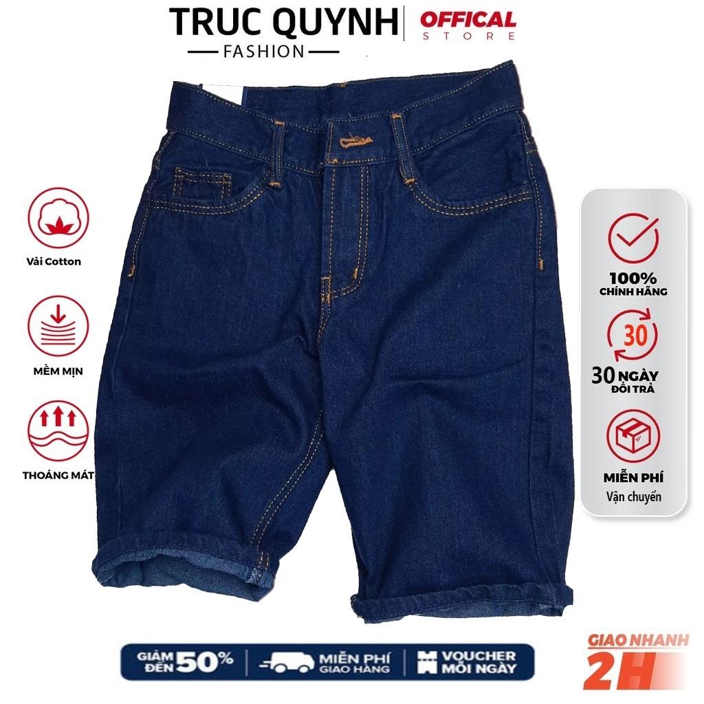 Quần short Jean Nam 03 màu cơ bản, form chuẩn đẹp - có size Bự Jean004