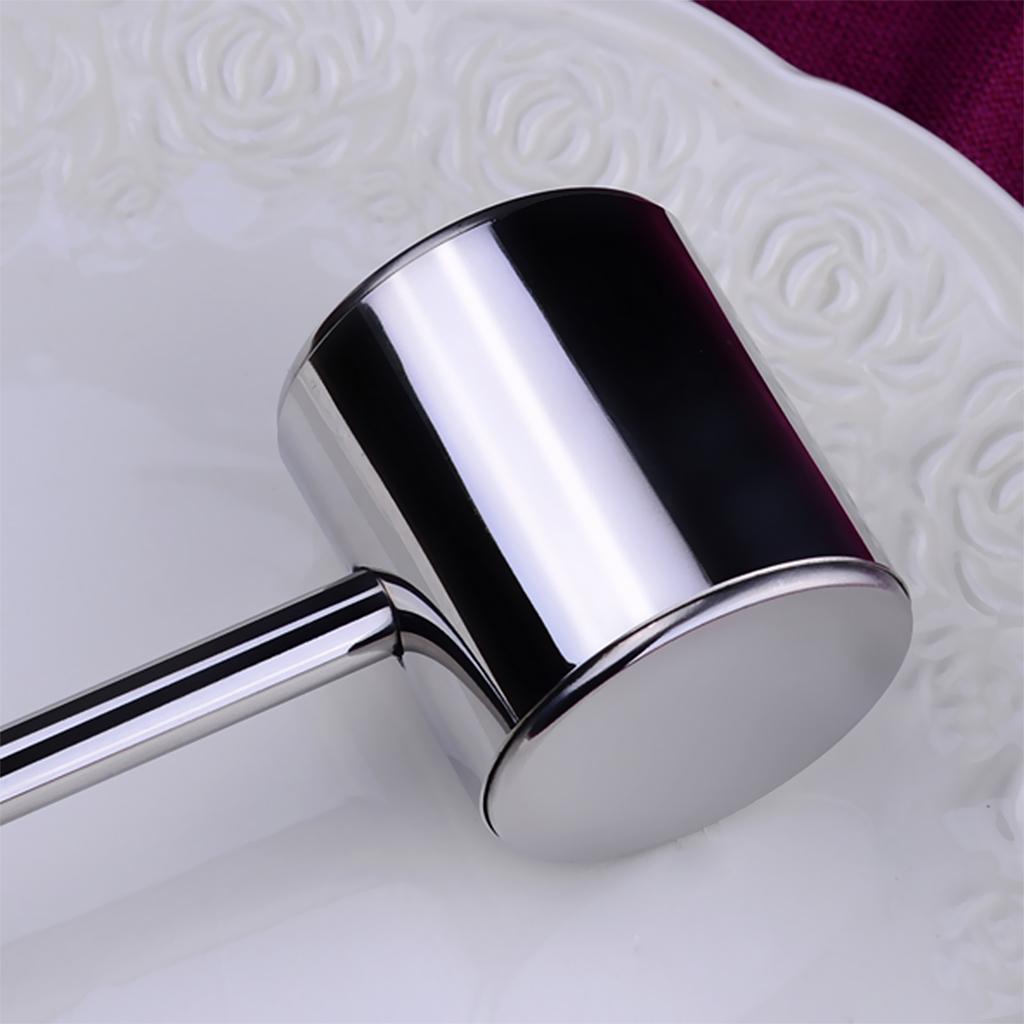 Stainless Steel Kitchen Meat Tenderizer Mallet Steak Cutlet Beef Hammer Tool