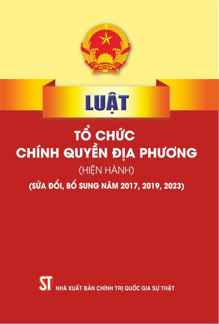 Sách - Luật Tổ Chức Chính Quyền Địa Phương 2023