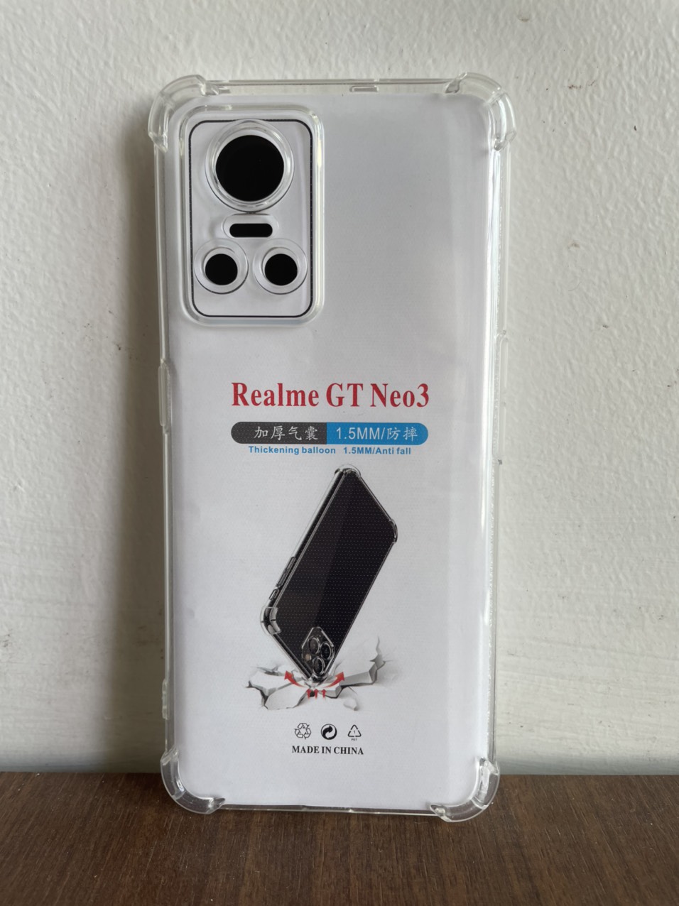 Ốp dẻo chống sốc cho Realme GT Neo 3 silicon trong suốt , bảo vệ Camera