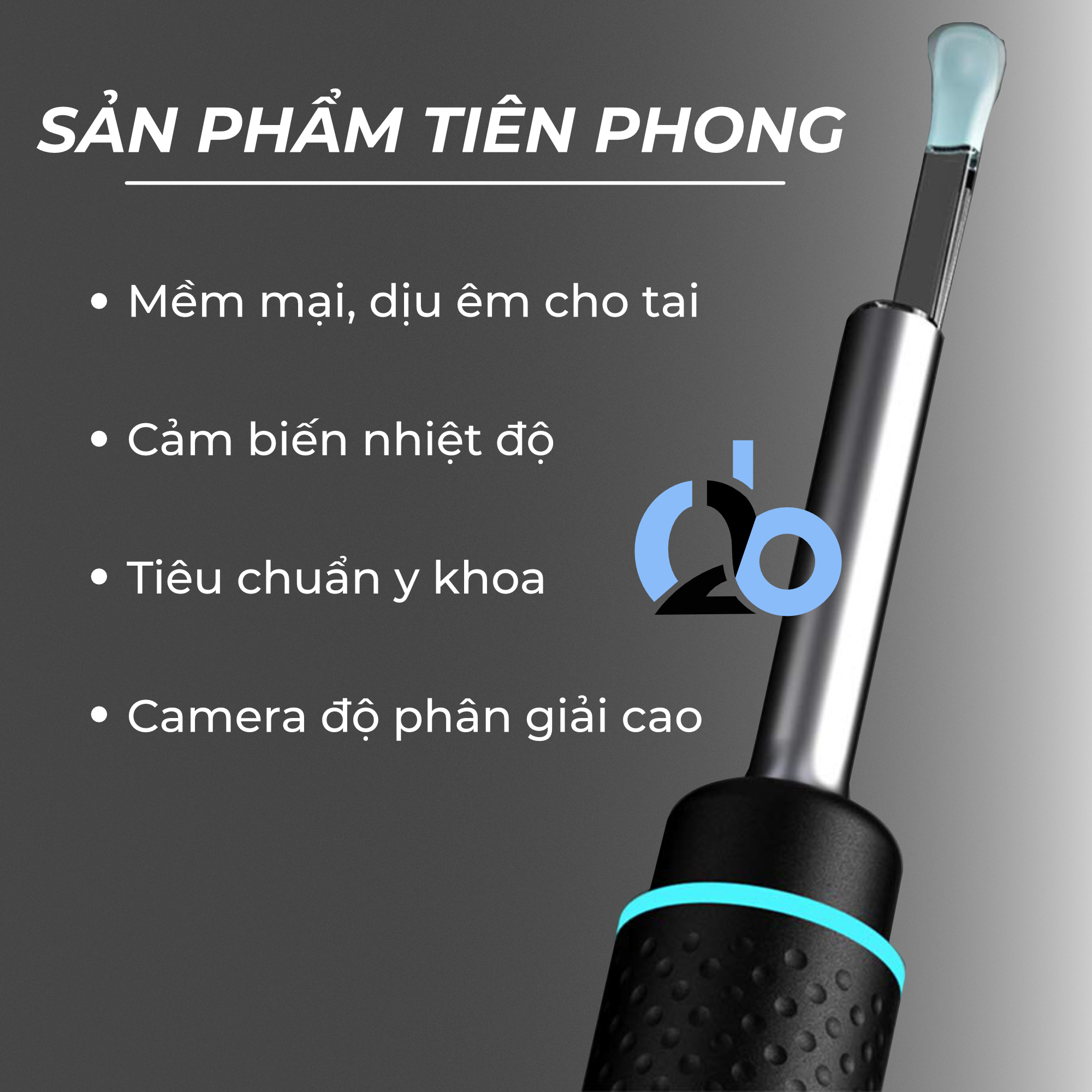 Ngoáy Tai Thông Minh Bebird M9 S, máy ngoáy tai thông minh cho người lớn và trẻ em. Bản nâng cấp với sạc chuẩn USB Type C