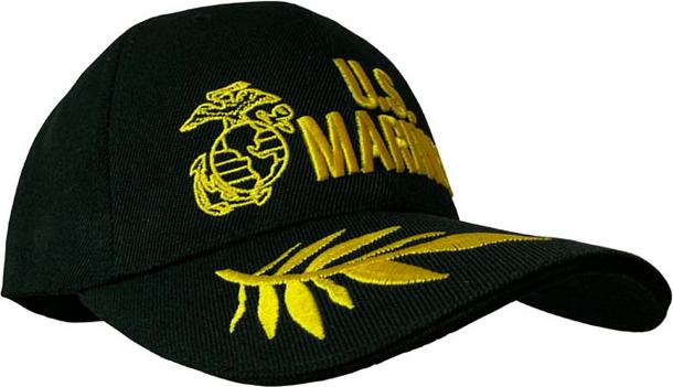 Mũ Lưỡi Trai US Marines (Màu Đen)