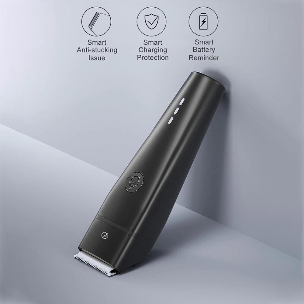 Tông Đơ Cắt Tóc Enchen Boost 2 pin sạc mạnh mẽ, bo góc mềm mại