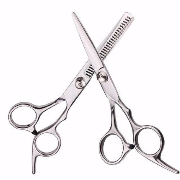Kéo cắt tóc, kéo tỉa tóc, Bộ đôi 2 kéo cắt tóc và kéo tỉa tóc cực bền đẹp, Bộ kéo cắt tóc và tỉa siêu bền