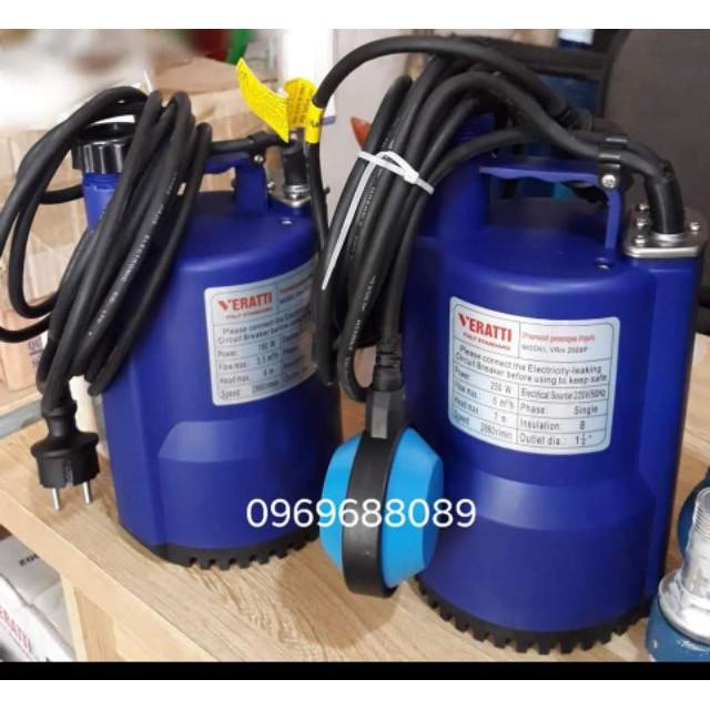 Bơm Tõm hút nước thải, bơm bể cá VERATTI 150W