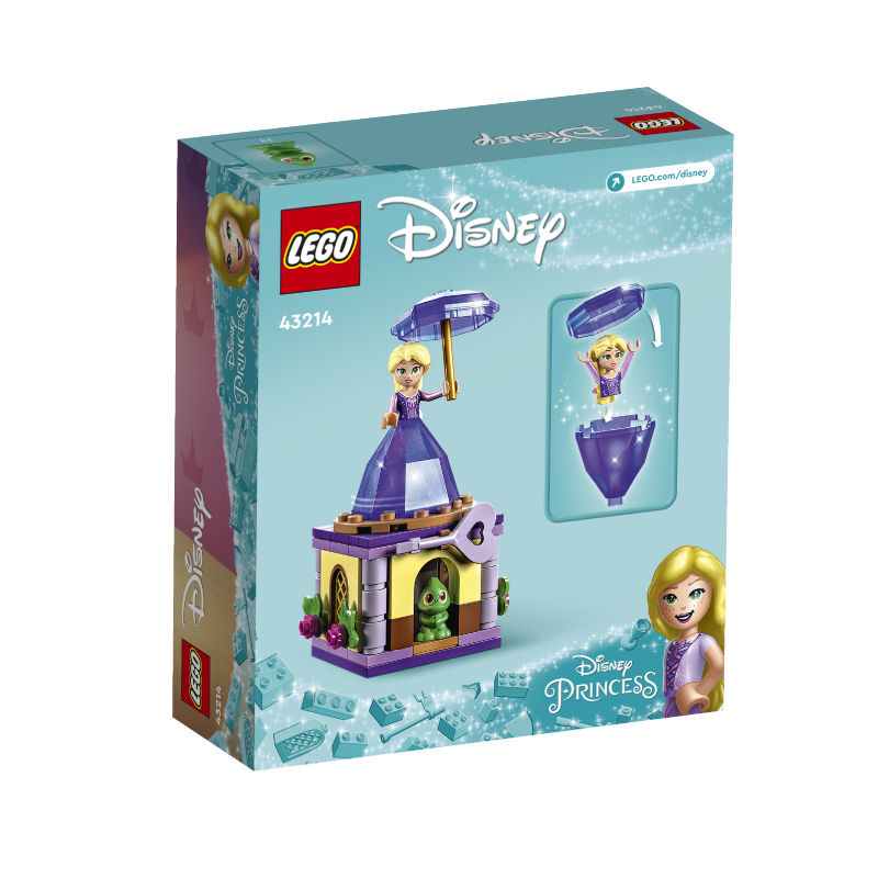 Đồ Chơi Lắp Ráp LEGO Disney Princess Hộp Xoay Công Chúa Rapunzel 43214 (89 chi tiết)