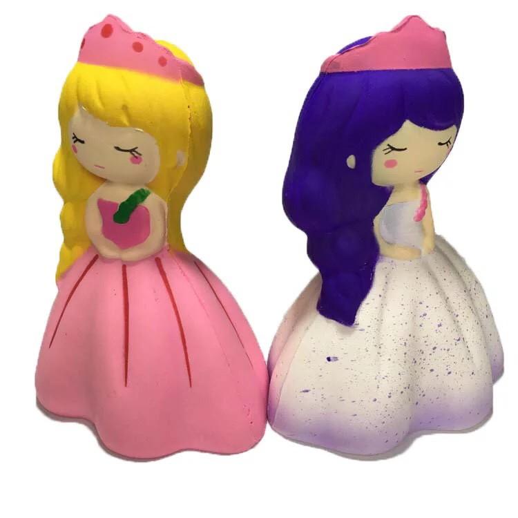 ( BÚP BÊ PL) đồ chơi squishy búp bê công chúa phân loại màu- đáng yêu hết cỡ  ( nguyenhuyen9916 )