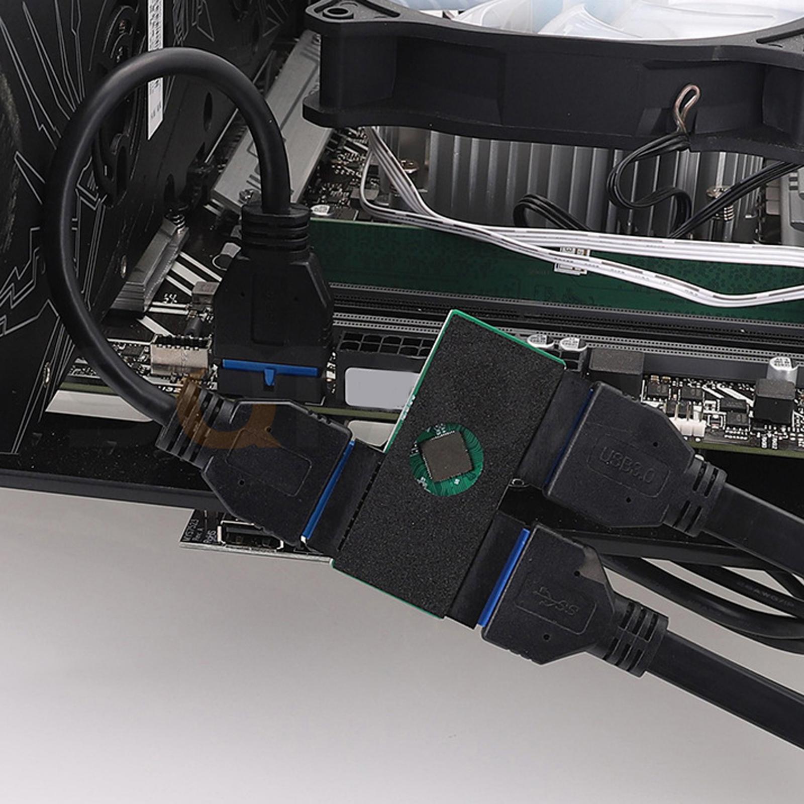 Hub USB Port Expander USB 3.0 Port USB Splitter for Office Business Notebook