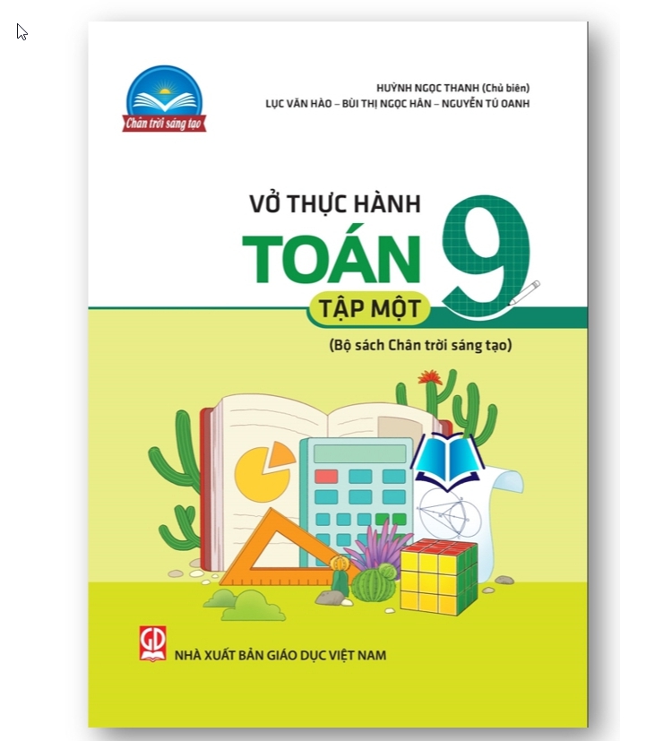 Sách - Vở thực hành Toán 9 (Tập 1 + Tập 2) (Chân Trời)