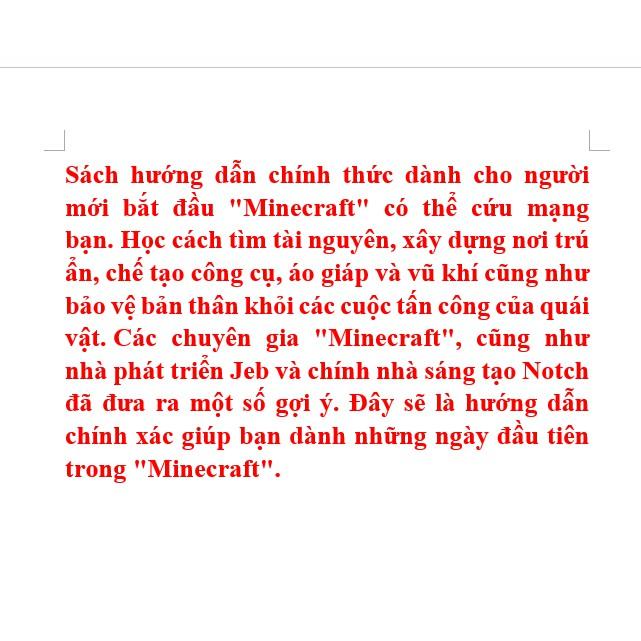 Chiến lược chơi Minecraft cho người mới bắt đầu