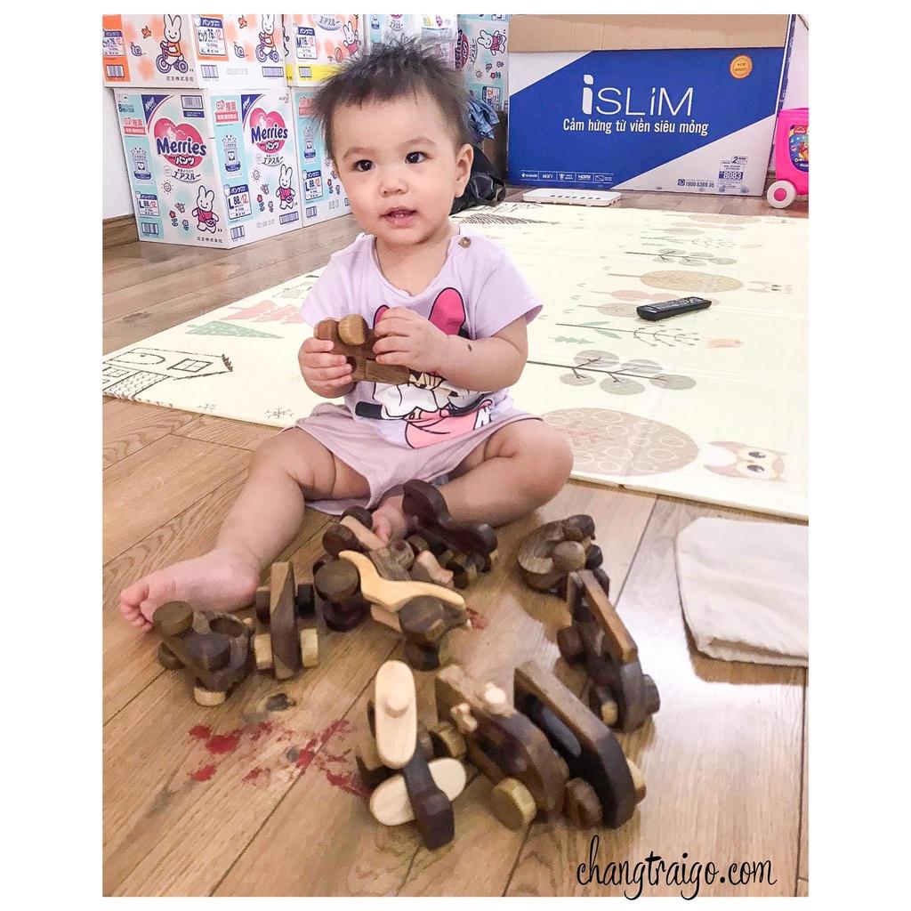 8 Mẫu Xe Phương Tiện Giao Thông Bằng Gỗ - Đồ Chơi Gỗ Trẻ Em