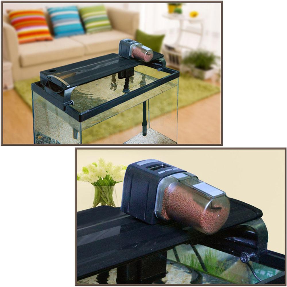 Máy phân phối thức ăn tự động cho cá cảnh có hẹn giờ