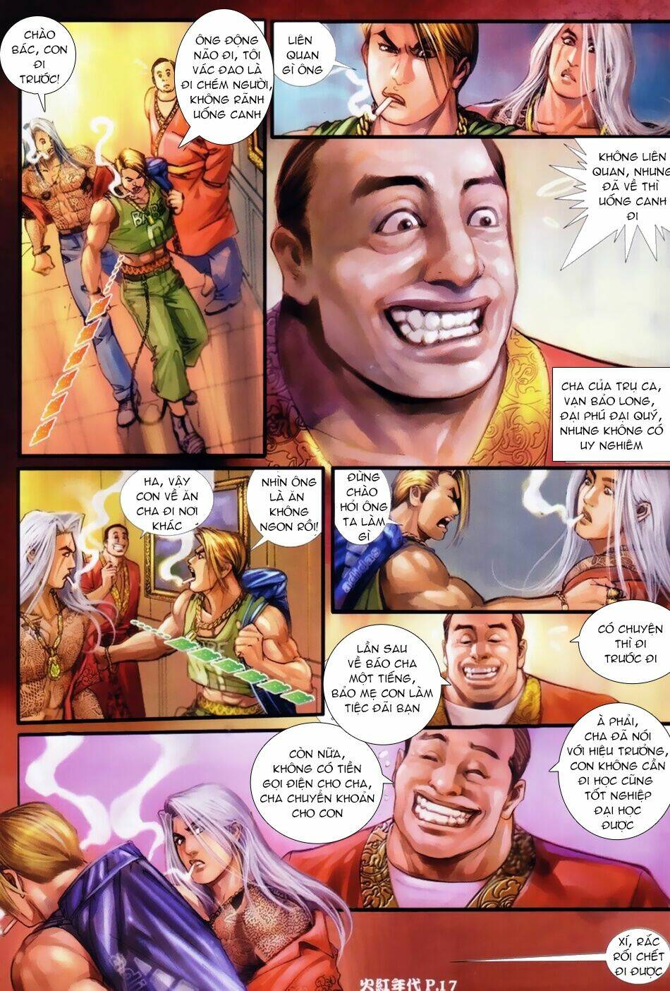 hỏa hồng niên đại hắc cốt đường chapter 22 16