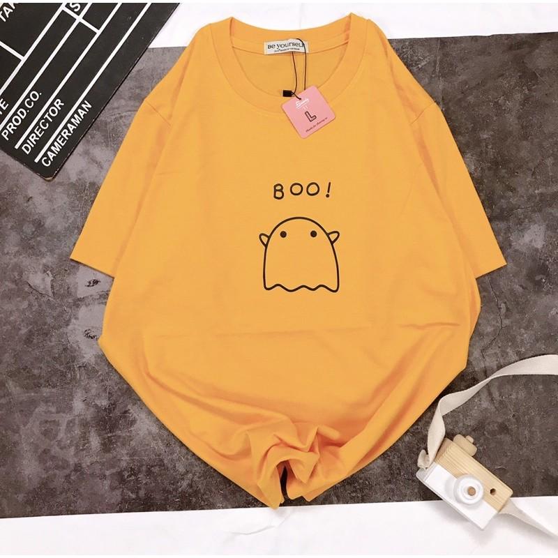 Áo Thun Tay Ngắn UNISEX BOO - Hình chụp thật