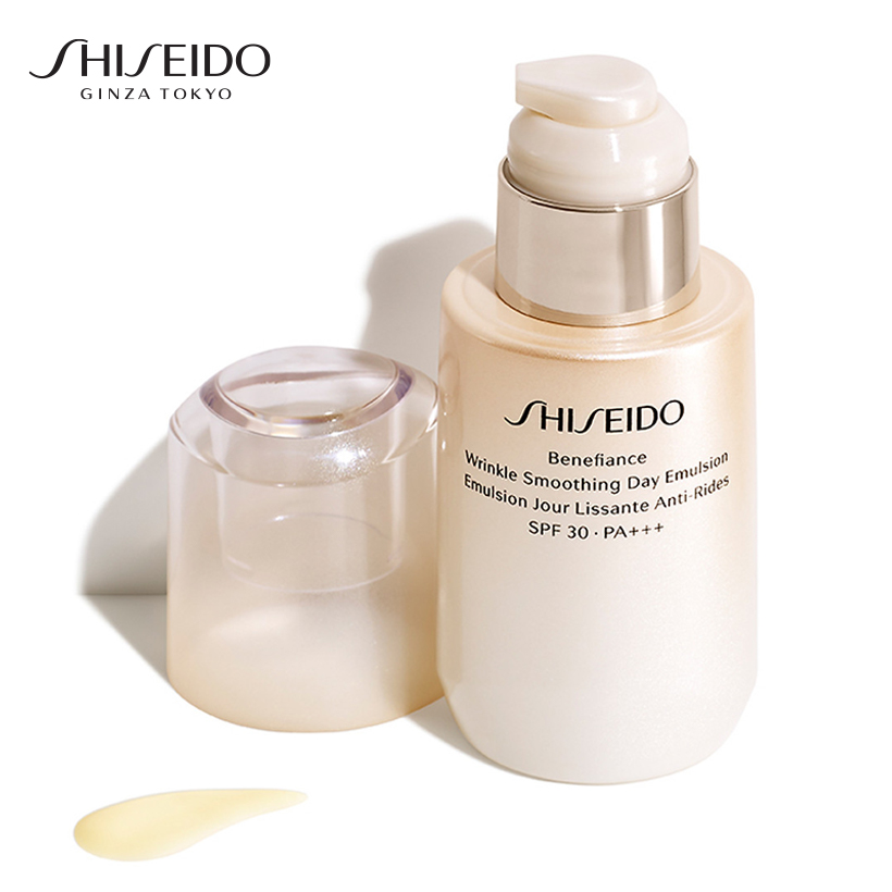 Sữa dưỡng da chống lão hóa ban ngày Shiseido Benefiance Wrinkle Smoothing Day Emulsion SPF 30 PA+++ 75ml