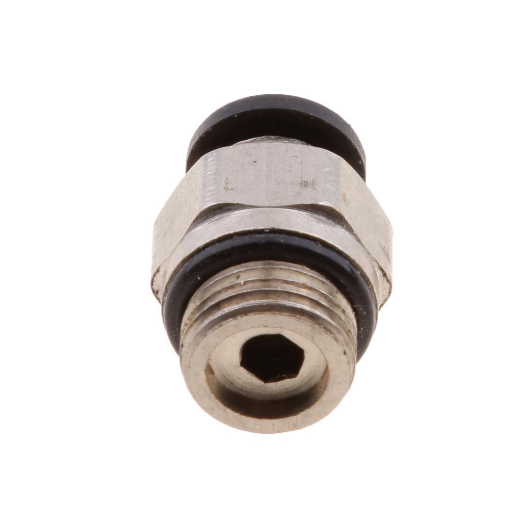 5 Pieces DPC-G-C4/C6/C8/C10 Air Water Hose Tube Straight Push In Pneumatic Fittings 4mm 6mm 8mm 10mm