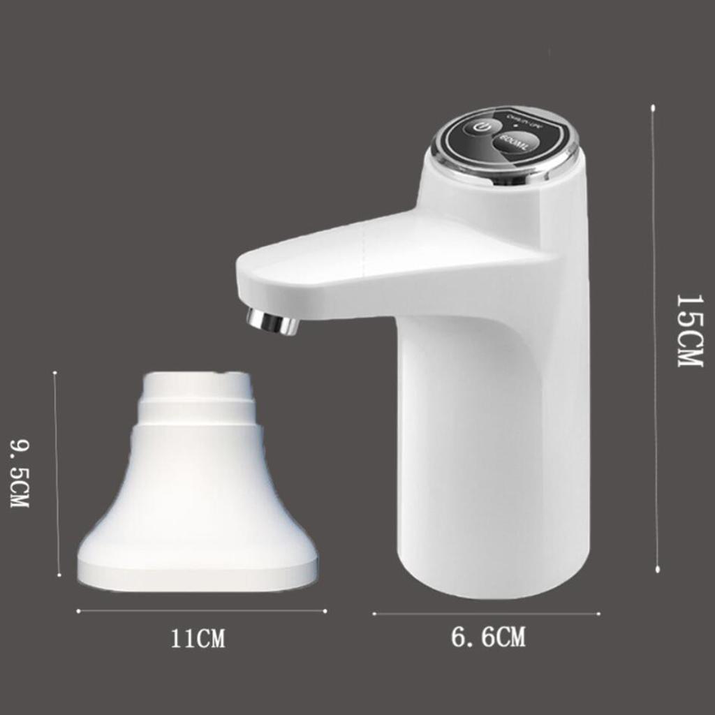 Water Bottle Pump Automatic Water Dispenser for  Garage White