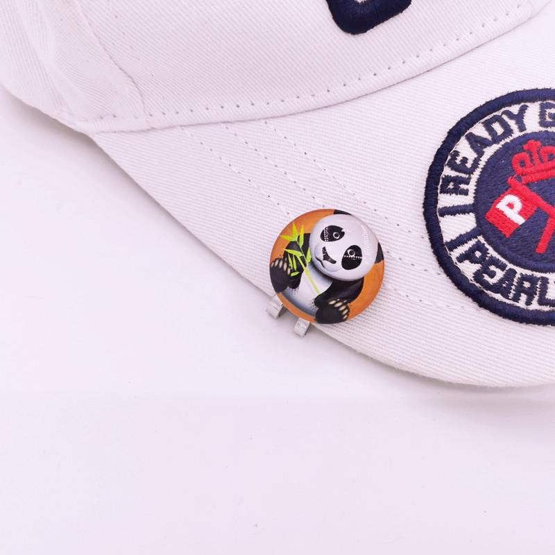 2022 clip mũ golf từ tính với điểm đánh dấu bóng Panda sọ người yêu mặt trời wukong thiết kế khác nhau Color: No.6