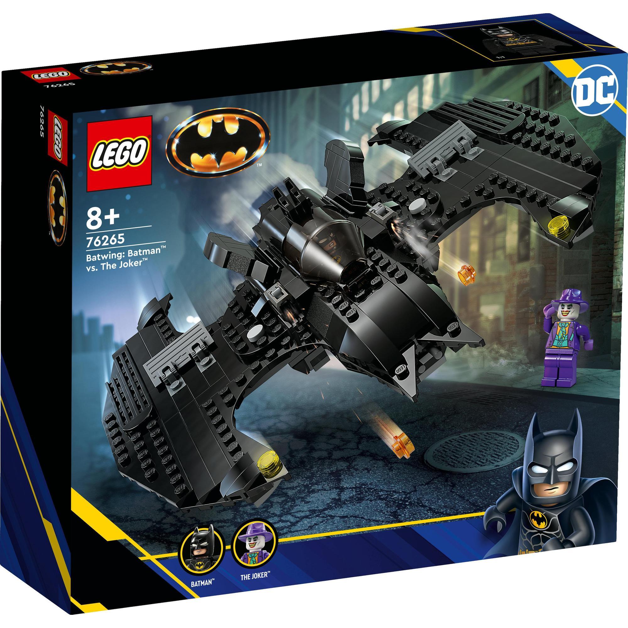 LEGO Super Heroes 76265 Đồ chơi lắp ráp Phi cơ Người Dơi đối đầu Joker (357 chi tiết)