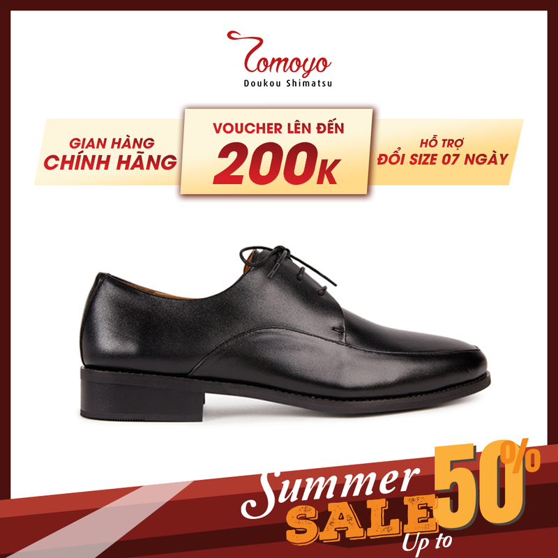 Giày Tây Nam Tomoyo  Da Bò Thật TMN11501