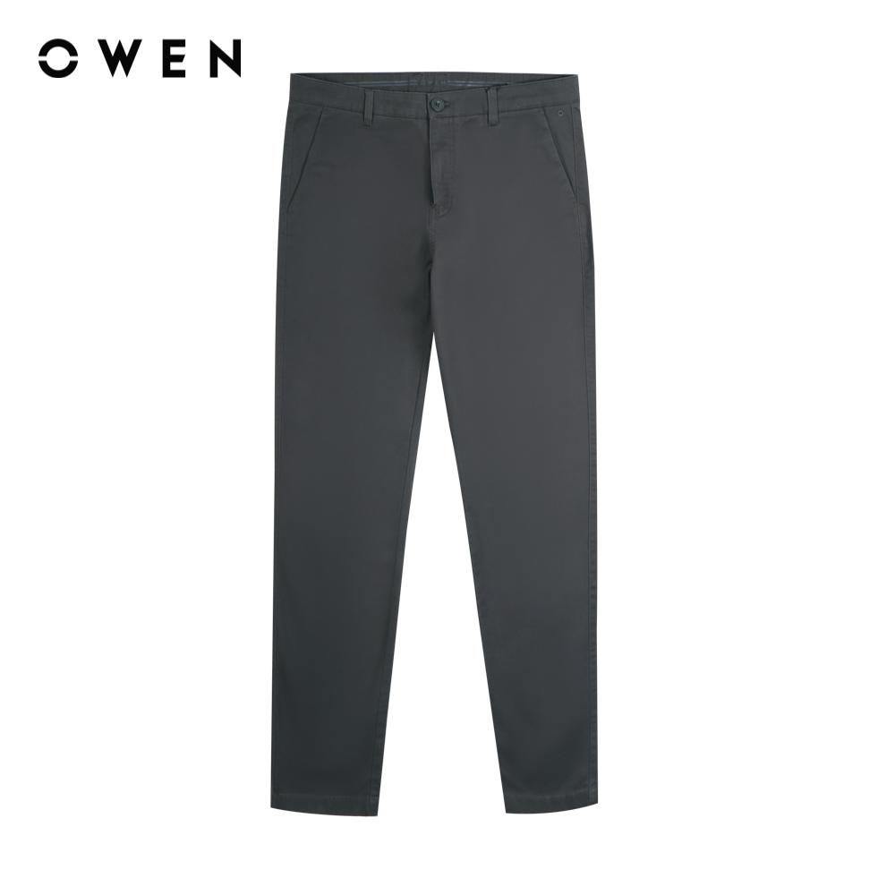 Quần khaki CVC Spandex Trơn