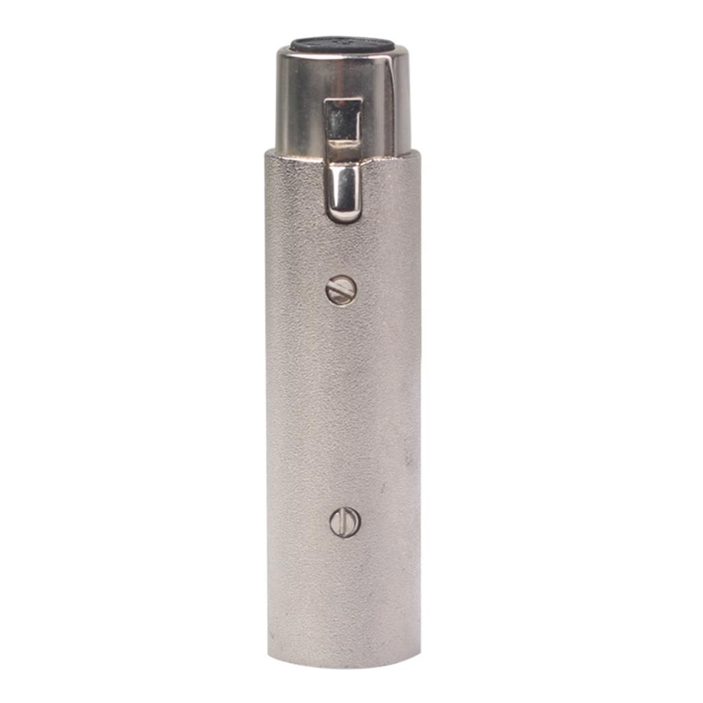 3 Pin Male to 5 Pin XLR Female Audio Heads Interconnect Audio Adapter