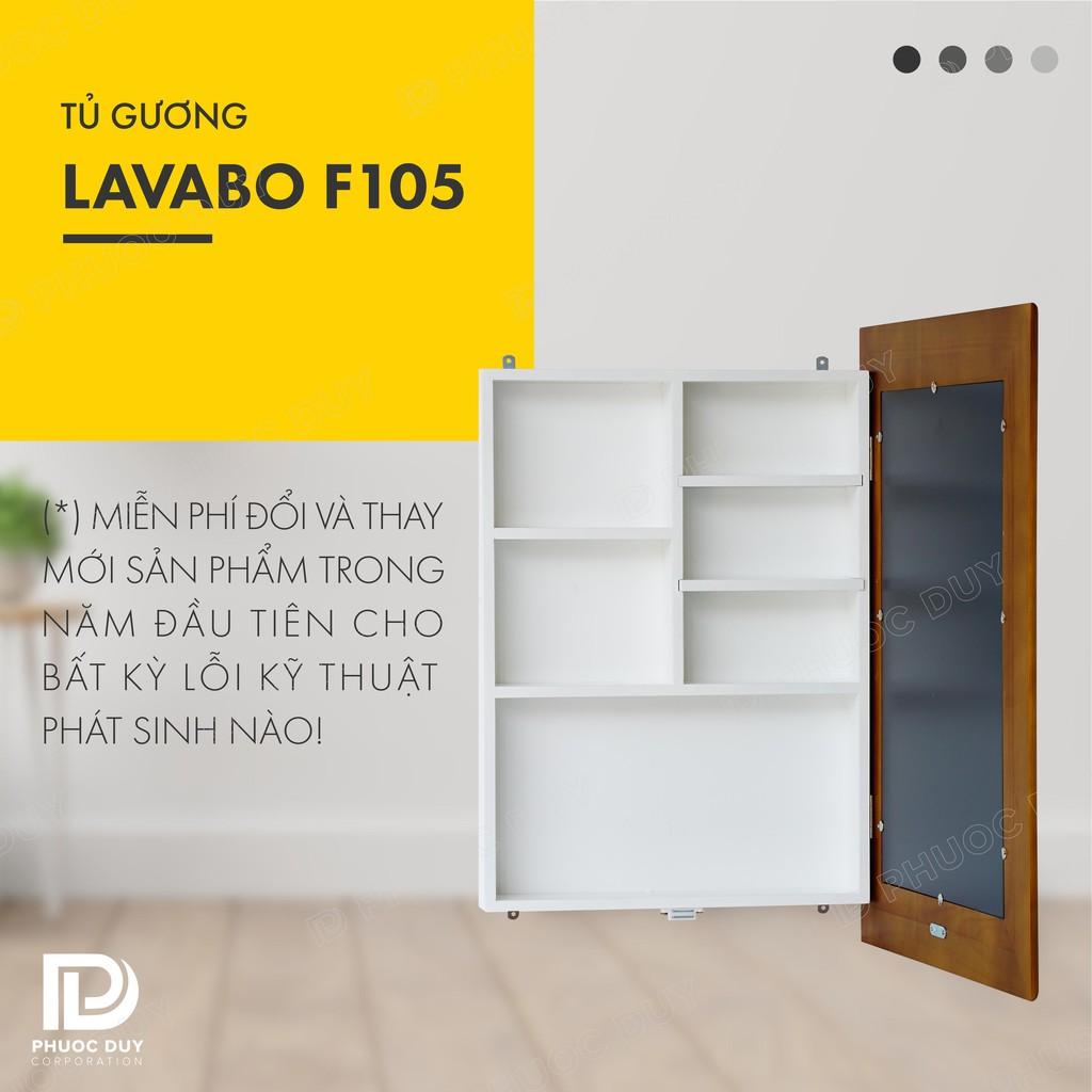 Tủ gương phòng tắm treo tường đa năng - Tủ gương Lavabo F105