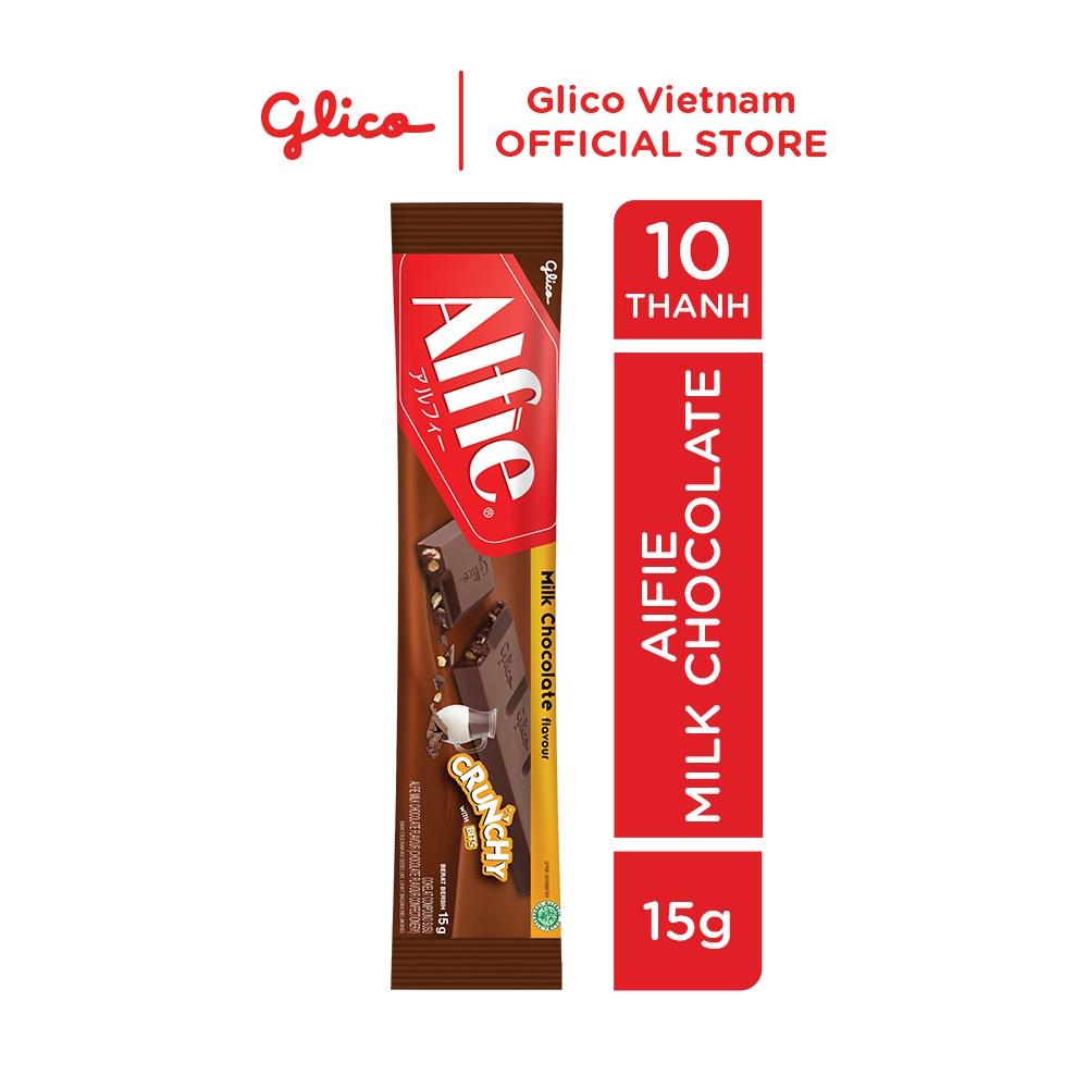 Socola dạng thanh GLICO Alfie (Combo 10 thanh)