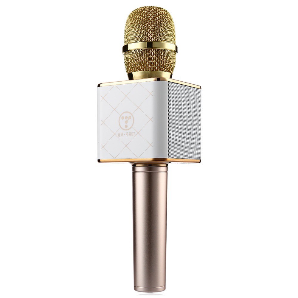 Mic Bluetooth Kèm Loa Q7 Tặng Dắc 3.5 Và Cóc Sạc