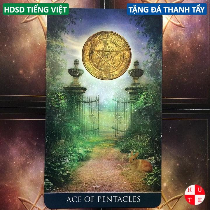 Bộ Bài Tarot Thelema 78 Lá Bài Tặng Hướng Dẫn Tiếng Việt Và Đá Thanh Tẩy