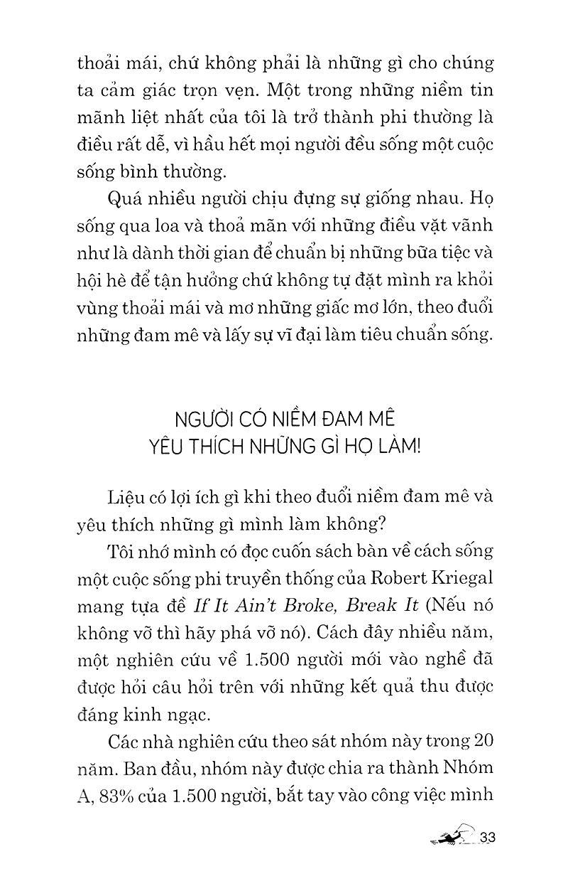 Sống Với Niềm Đam Mê